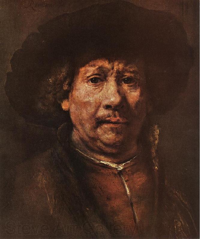 REMBRANDT Harmenszoon van Rijn Little Self-portrait sgr